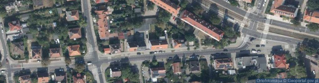 Zdjęcie satelitarne Łukasińskiego Waleriana, mjr. ul.