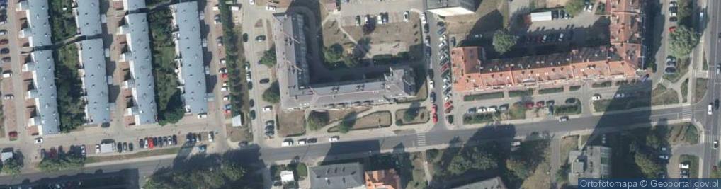 Zdjęcie satelitarne Łucznicza ul.