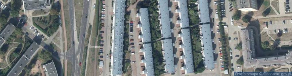 Zdjęcie satelitarne Łucznicza ul.