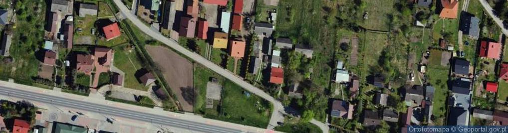 Zdjęcie satelitarne Ludowa ul.