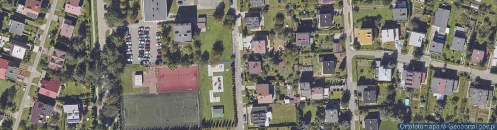 Zdjęcie satelitarne Ludowa ul.