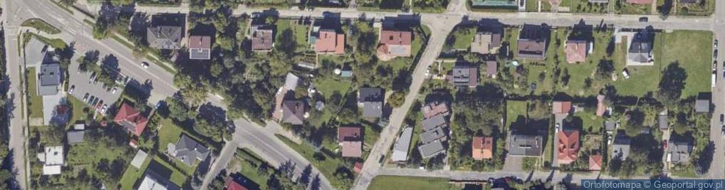 Zdjęcie satelitarne Ludowa ul.
