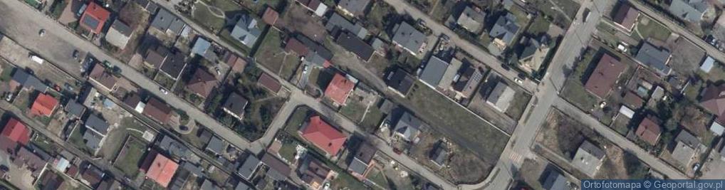 Zdjęcie satelitarne Łucji ul.