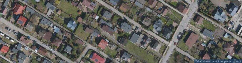 Zdjęcie satelitarne Lucyny ul.