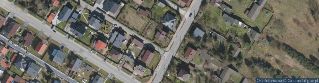 Zdjęcie satelitarne Ludwikowska ul.