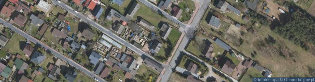Zdjęcie satelitarne Ludwikowska ul.