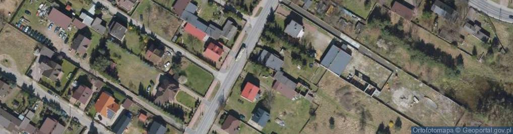 Zdjęcie satelitarne Ludwikowska ul.