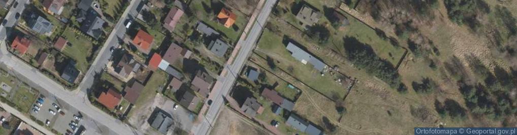 Zdjęcie satelitarne Ludwikowska ul.