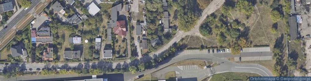 Zdjęcie satelitarne Łukowa ul.