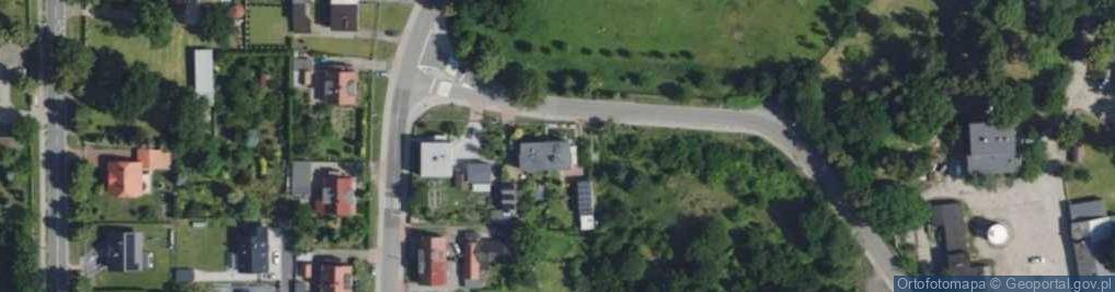 Zdjęcie satelitarne Ludowa ul.