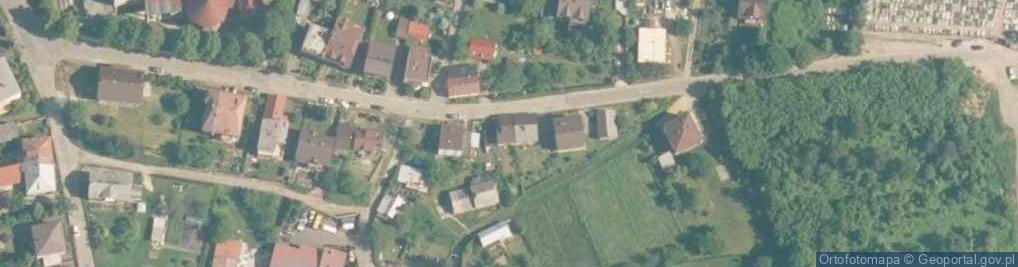 Zdjęcie satelitarne Luzara, ks. hm. ul.