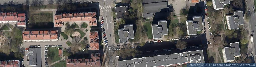 Zdjęcie satelitarne Łużycka ul.