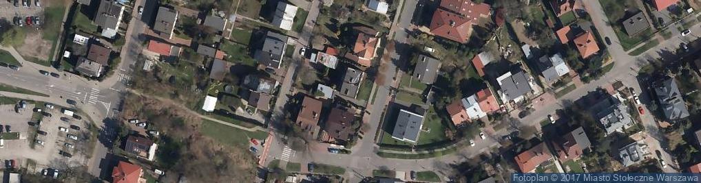 Zdjęcie satelitarne Lustrzana ul.