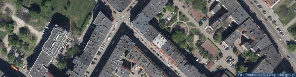 Zdjęcie satelitarne Łukasińskiego Waleriana, mjr. ul.