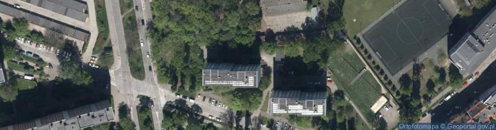 Zdjęcie satelitarne Lubuska ul.