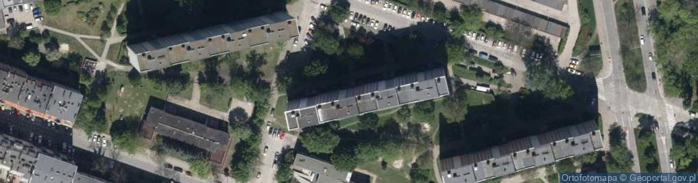 Zdjęcie satelitarne Lubuska ul.
