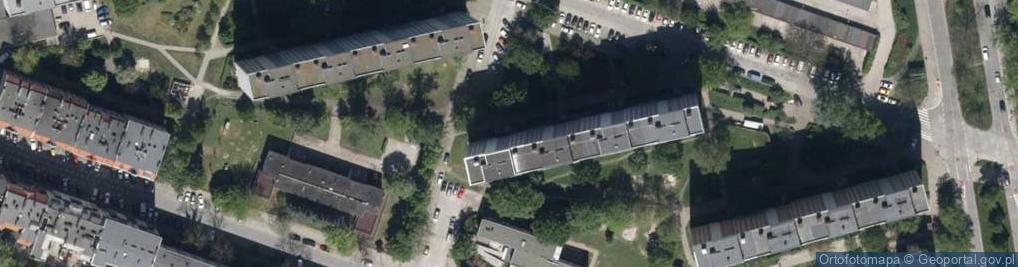 Zdjęcie satelitarne Lubuska ul.
