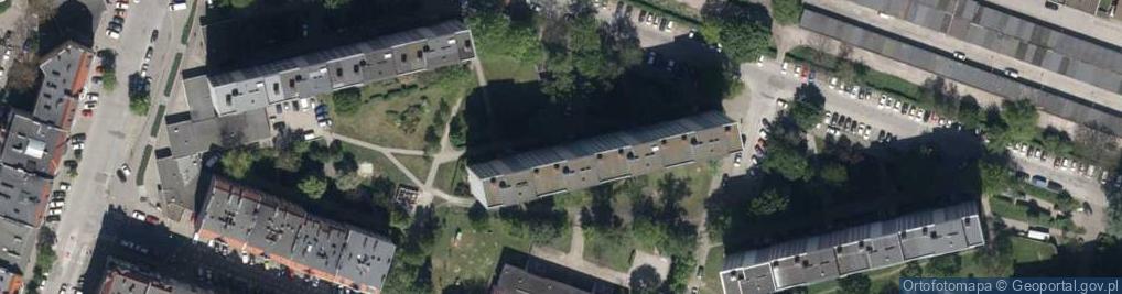 Zdjęcie satelitarne Lubuska ul.