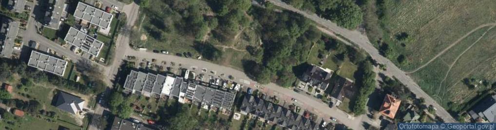 Zdjęcie satelitarne Lubiąska ul.