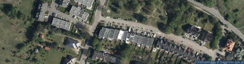 Zdjęcie satelitarne Lubiąska ul.