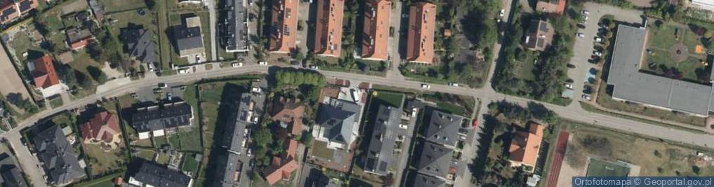 Zdjęcie satelitarne Łukowa ul.