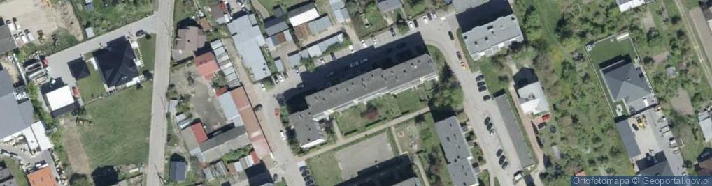 Zdjęcie satelitarne Ludowa ul.