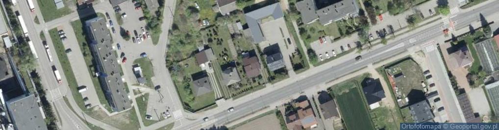 Zdjęcie satelitarne Ludowa ul.