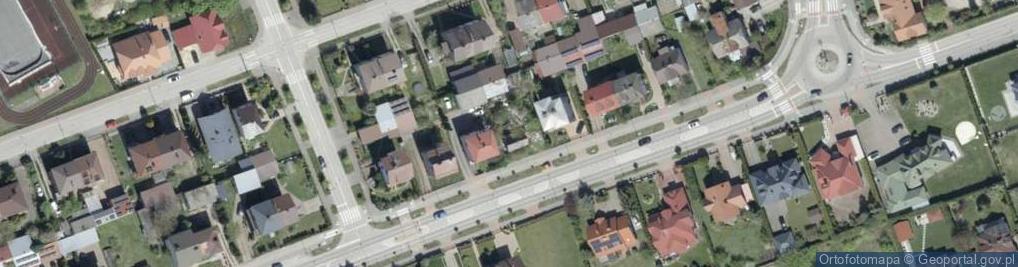 Zdjęcie satelitarne Ludowa ul.
