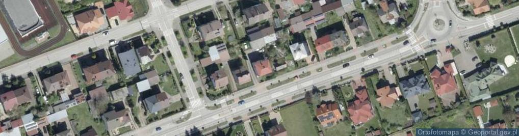 Zdjęcie satelitarne Ludowa ul.