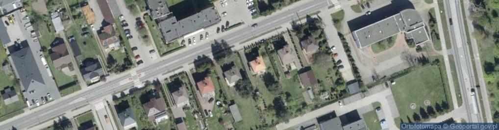 Zdjęcie satelitarne Ludowa ul.