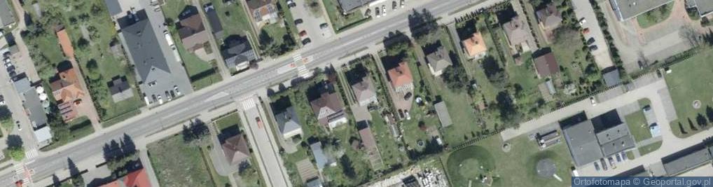 Zdjęcie satelitarne Ludowa ul.