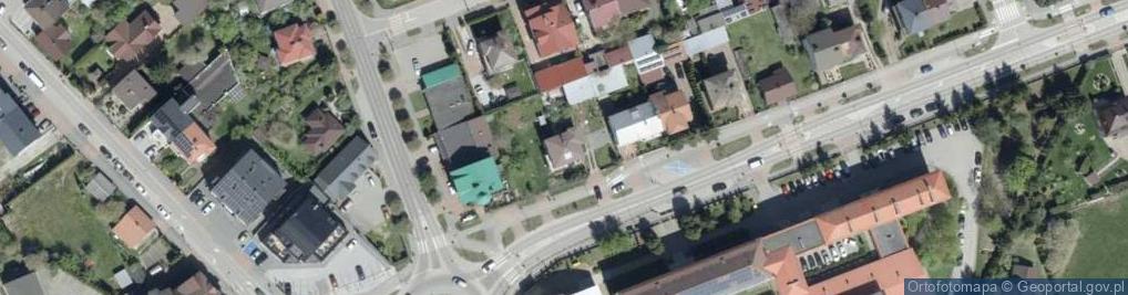 Zdjęcie satelitarne Ludowa ul.