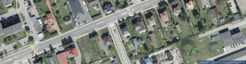 Zdjęcie satelitarne Ludowa ul.