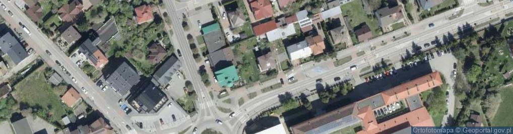 Zdjęcie satelitarne Ludowa ul.