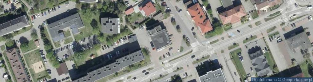 Zdjęcie satelitarne Ludowa ul.