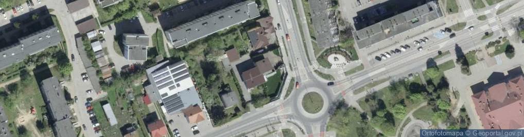 Zdjęcie satelitarne Ludowa ul.