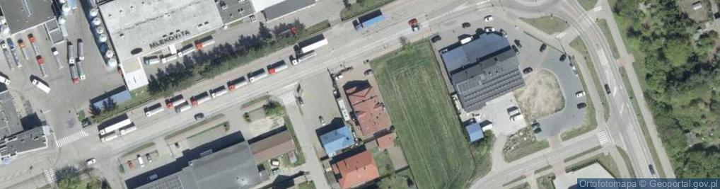 Zdjęcie satelitarne Ludowa ul.