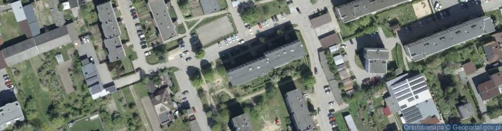 Zdjęcie satelitarne Ludowa ul.