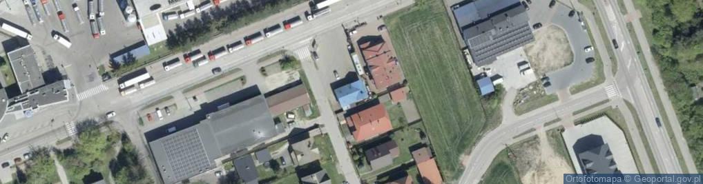 Zdjęcie satelitarne Ludowa ul.