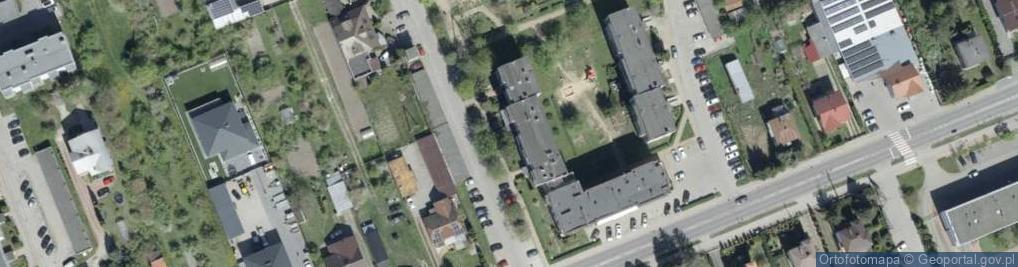 Zdjęcie satelitarne Ludowa ul.