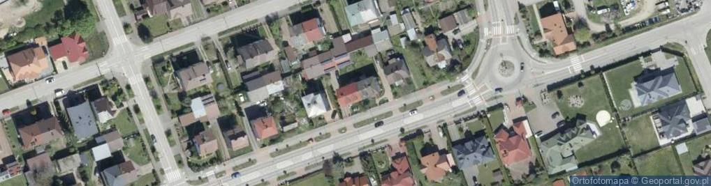 Zdjęcie satelitarne Ludowa ul.