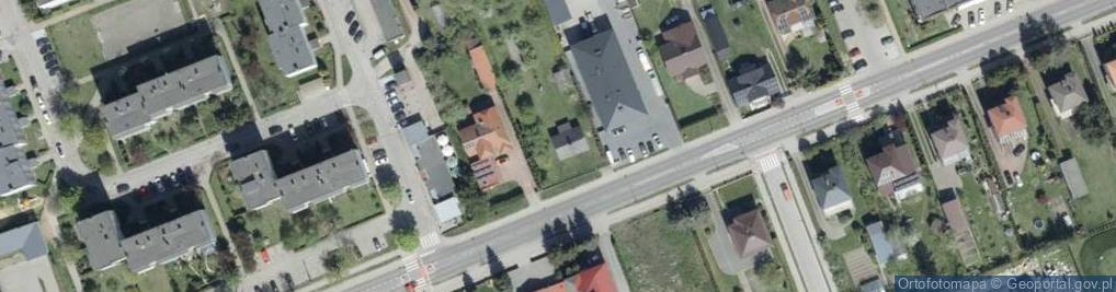 Zdjęcie satelitarne Ludowa ul.