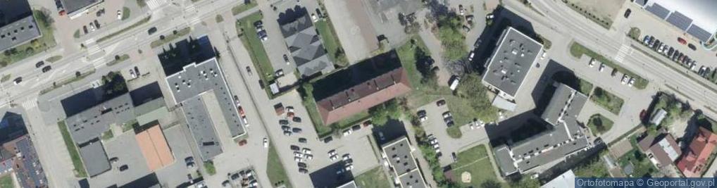 Zdjęcie satelitarne Ludowa ul.
