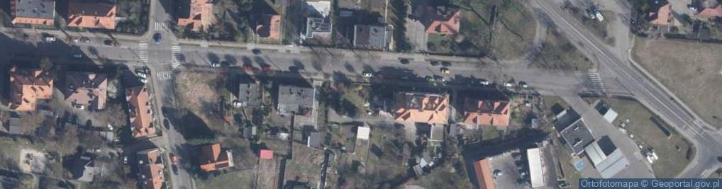Zdjęcie satelitarne Łużycka ul.