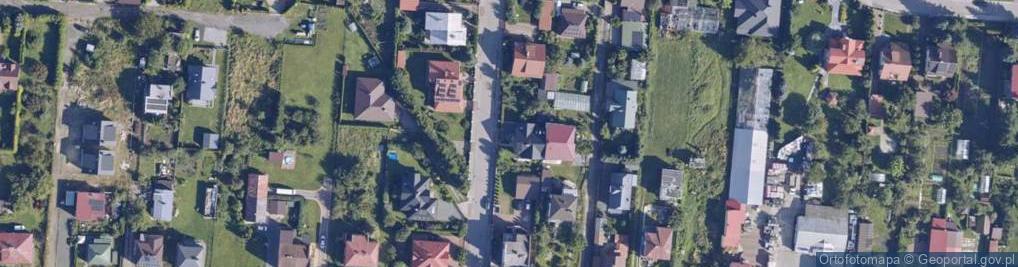 Zdjęcie satelitarne Łubinowa ul.