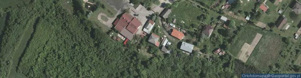 Zdjęcie satelitarne Ługowa Boczna ul.