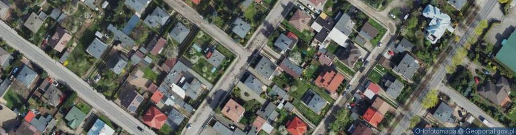 Zdjęcie satelitarne Ludowa ul.