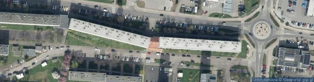 Zdjęcie satelitarne Lubańska ul.