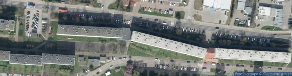 Zdjęcie satelitarne Lubańska ul.