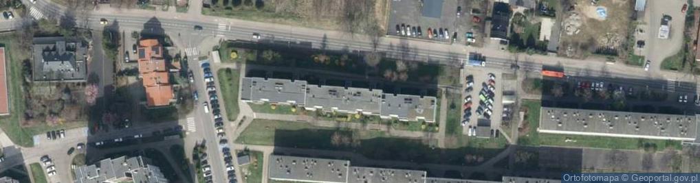 Zdjęcie satelitarne Lubańska ul.